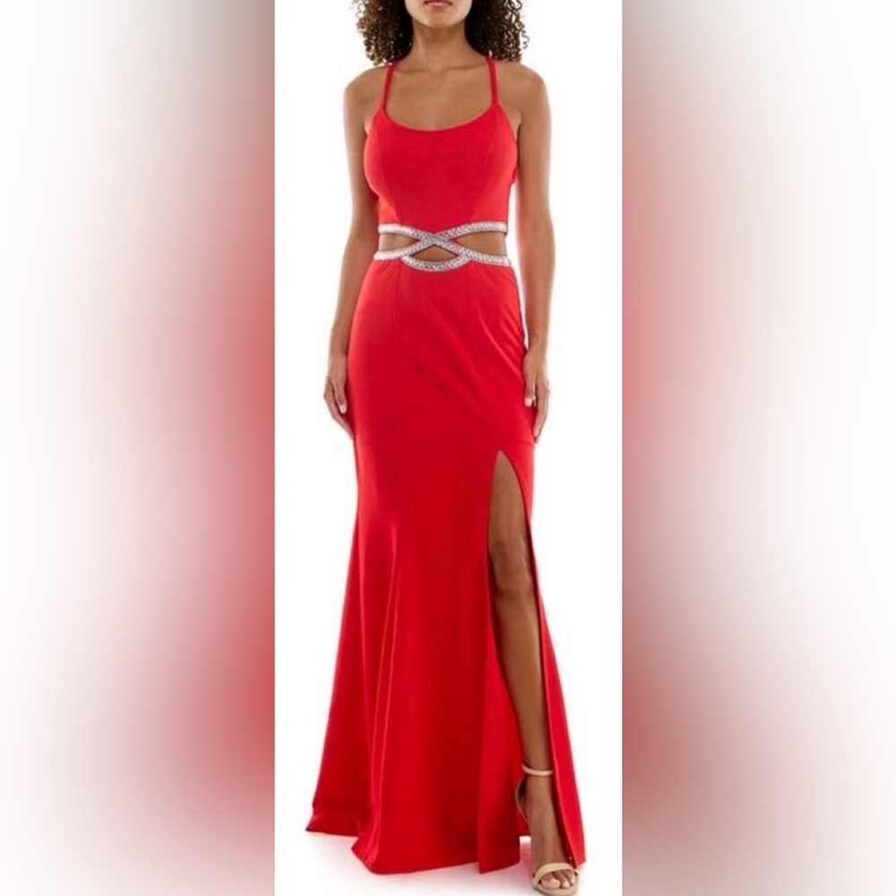 Speechless Red Gown
